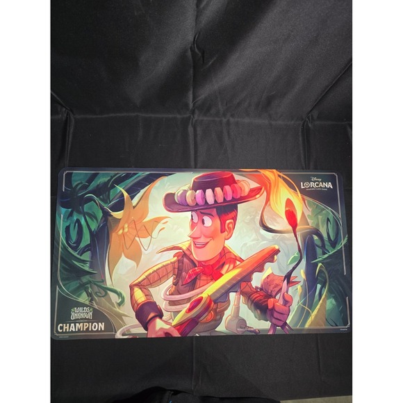 Ravensburger Other - Disney Lorcana Woody Set Championship Playmat Wilds Unknown D23 Ravensburger